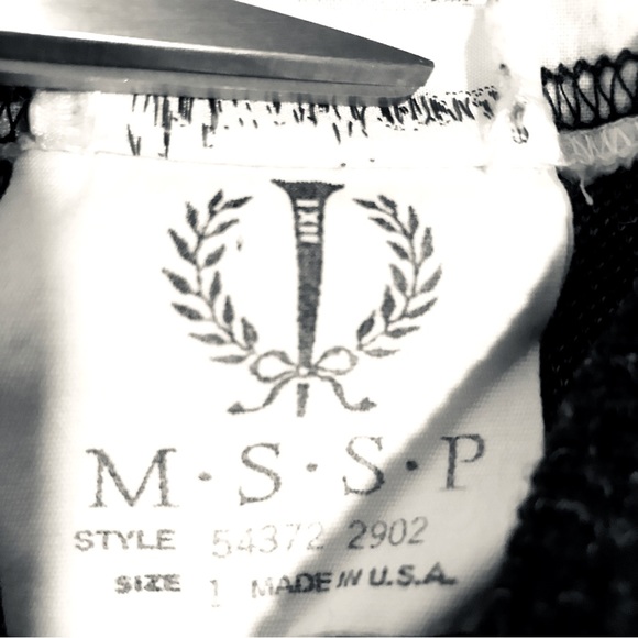 Vintage Neiman Marcus MSSP whimsical gray sweater/mini dress. Size 1 - Picture 6 of 7